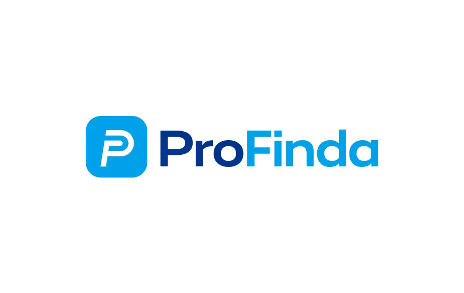 The ProFinda logo in blue on white